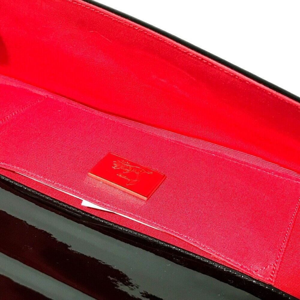 CHRISTIAN LOUBOUTIN 3120524 Spike studs Pigalle Party bag Clutch bag - Picture 6 of 8